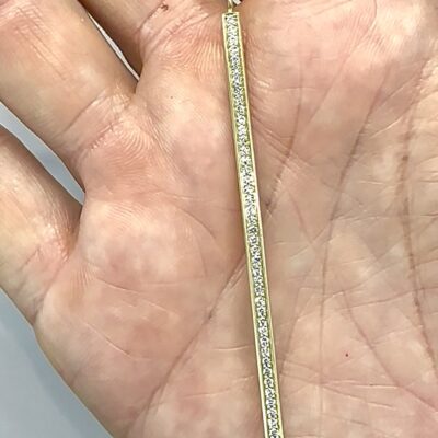 PENDANT 1066 - Diamonds in 18k Yellow Gold