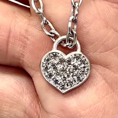 BRACELET A-1095 - Diamonds in Satin Finished Platinum