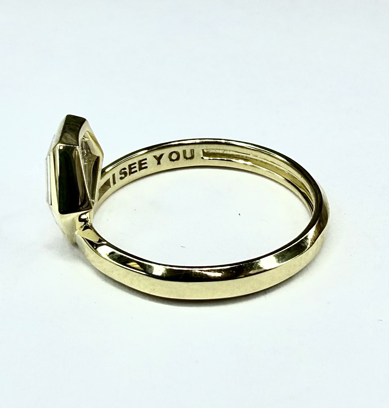 RING - A-1137 - Diamond in 18K Yellow Gold - Image 2
