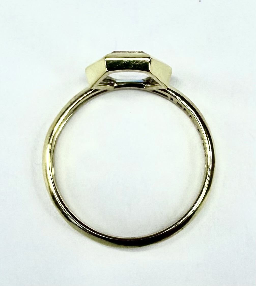 RING - A-1137 - Diamond in 18K Yellow Gold - Image 3